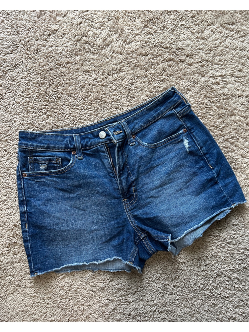 Old Navy Distressed Denim Cutoff Shorts
